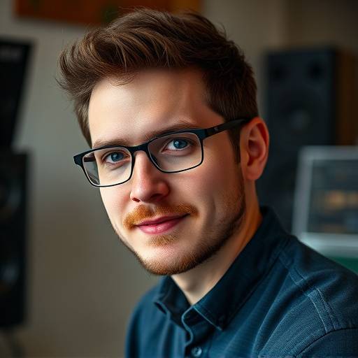 Porträt von Lukas Weber, Dozent für Audiobearbeitung